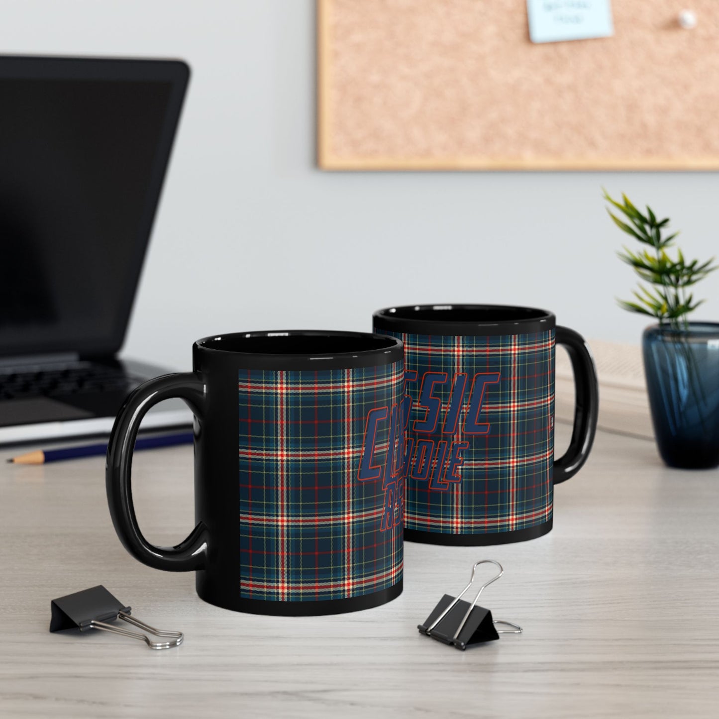 Classic A****** Black Mug -REDHOME