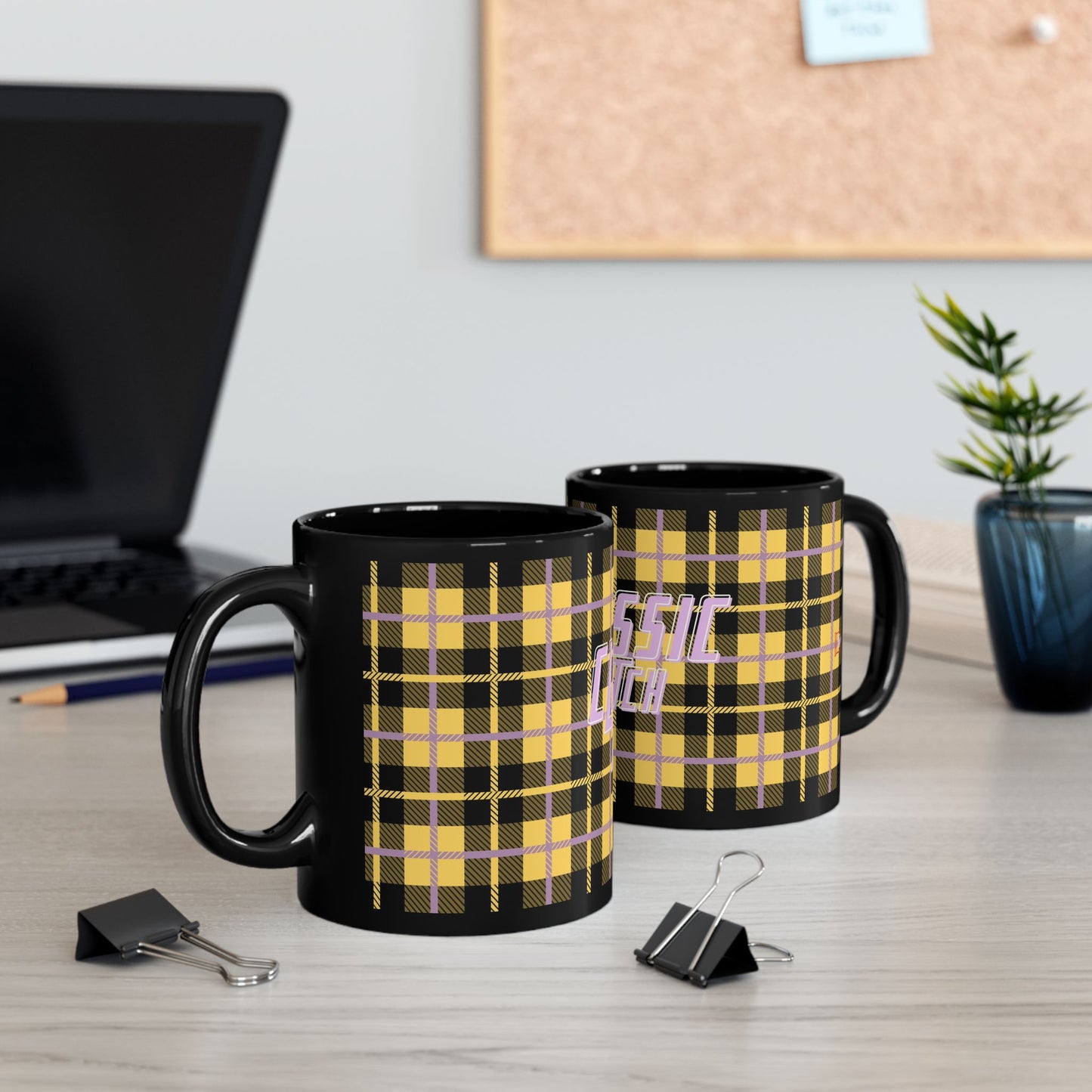 Classic B**** Black Mug -REDHOME