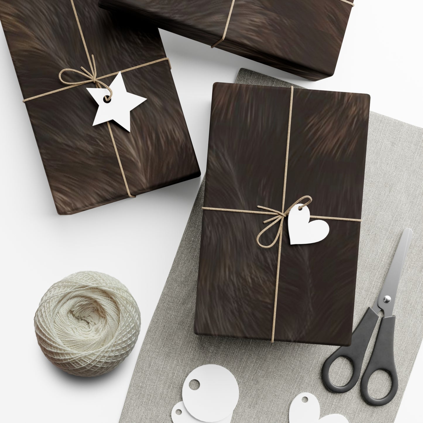 Fur Gift wrap papers - REDHOME