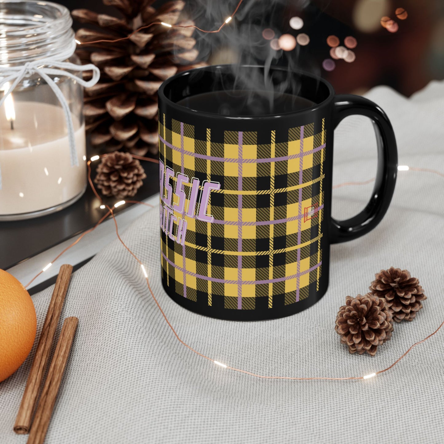 Classic B**** Black Mug -REDHOME