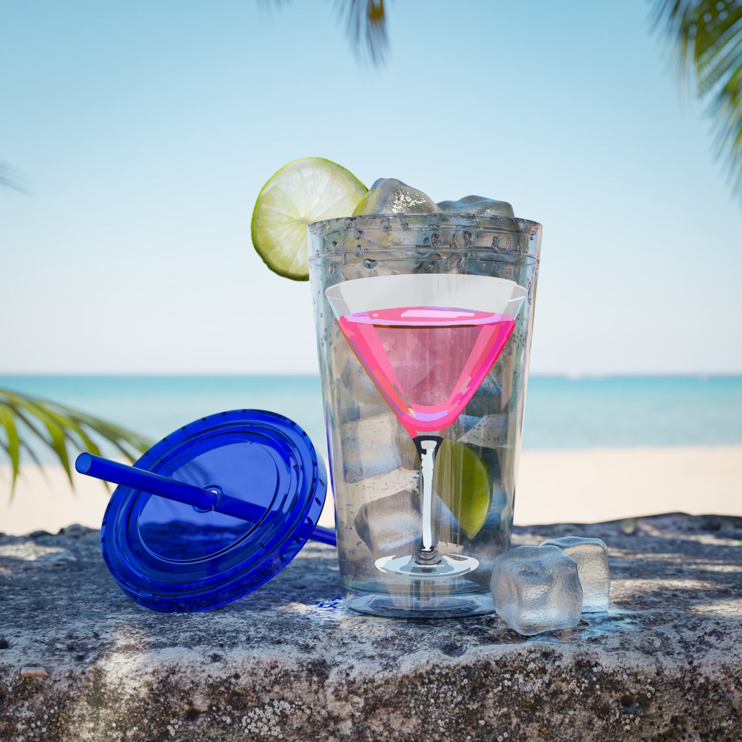 Tumbler, Party Cup, Travel Mug, Beach Accessory - REDHOME