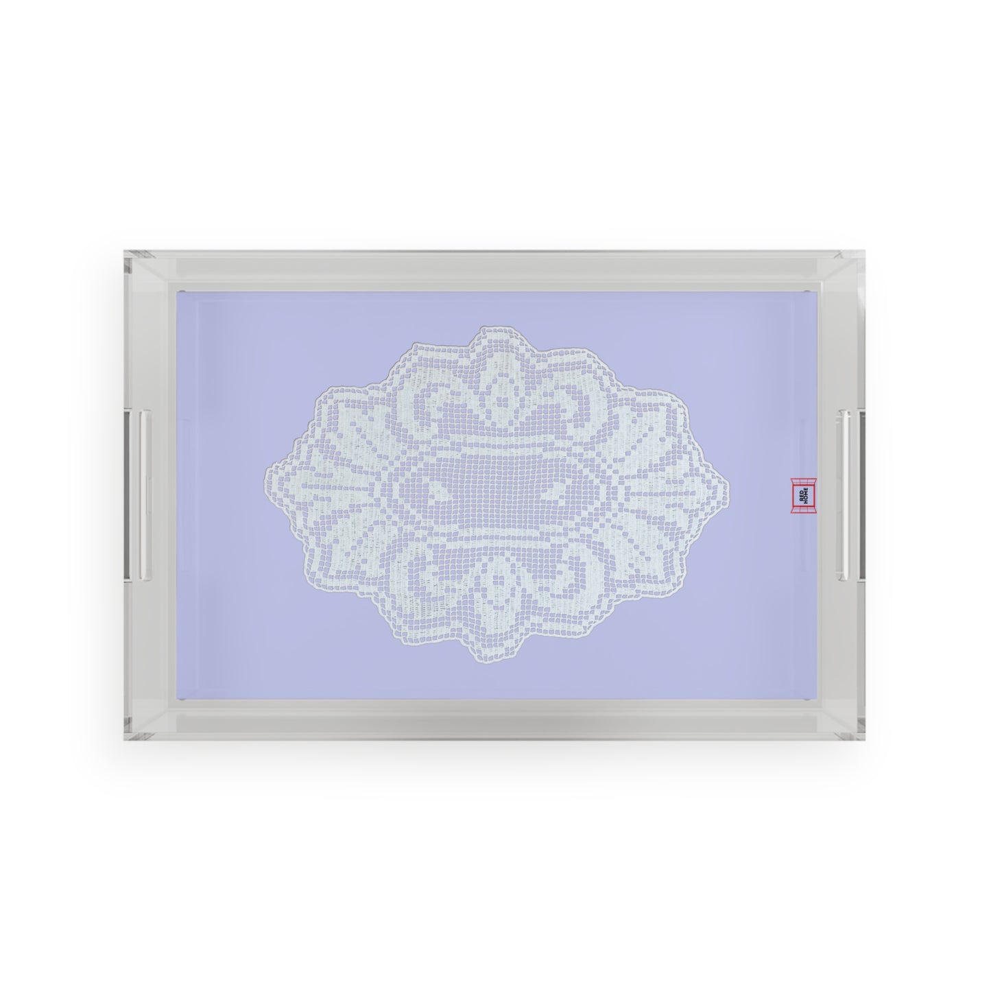 Elegant Acrylic Serving Tray - REDHOME