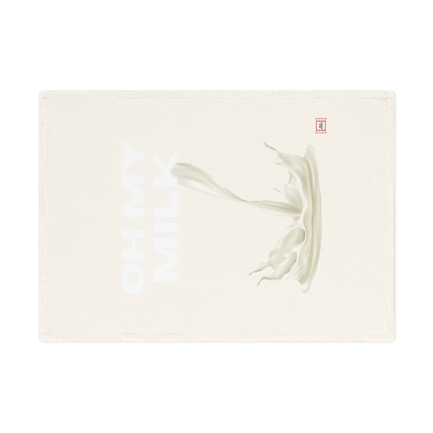 Milk Splash Cotton Tea Towel