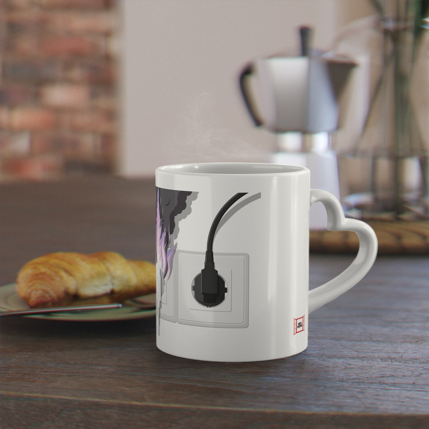 Good morning heart mug - REDHOME
