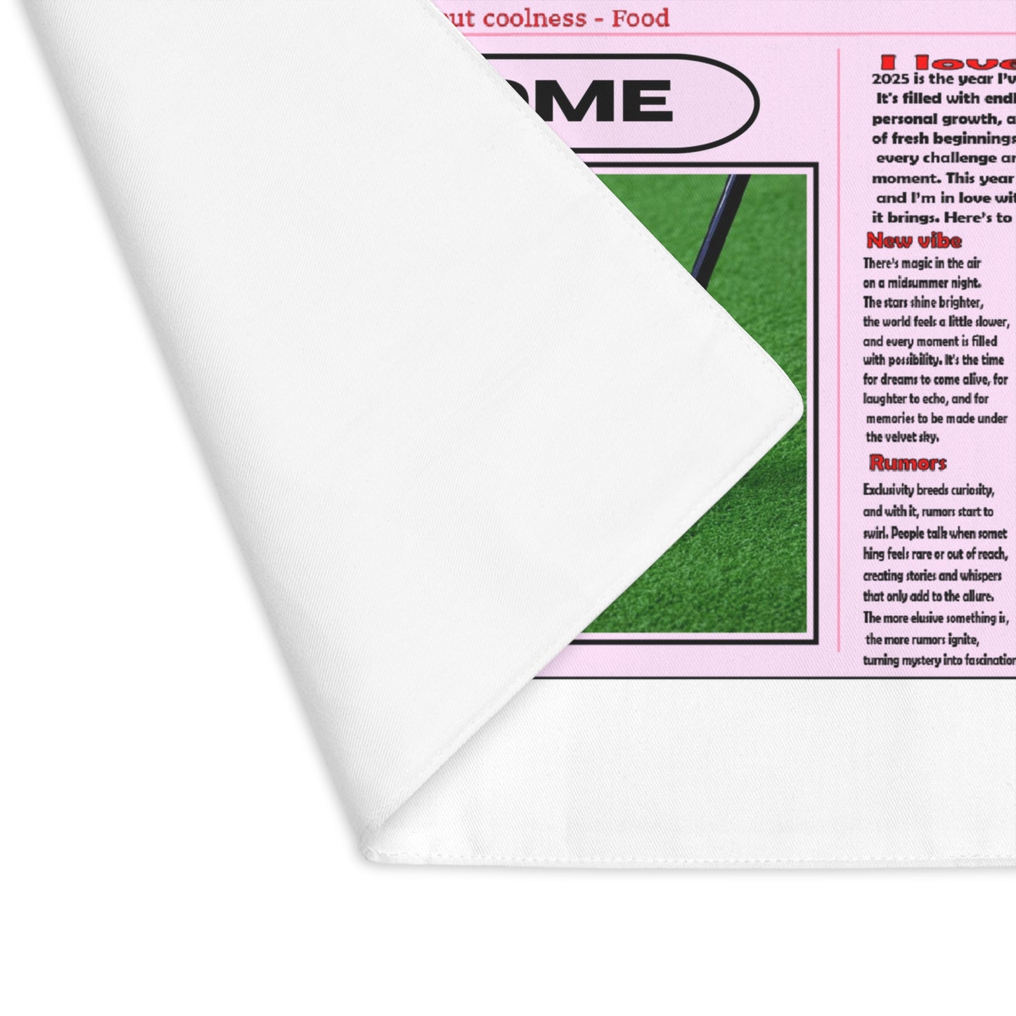 Good News Placemat
