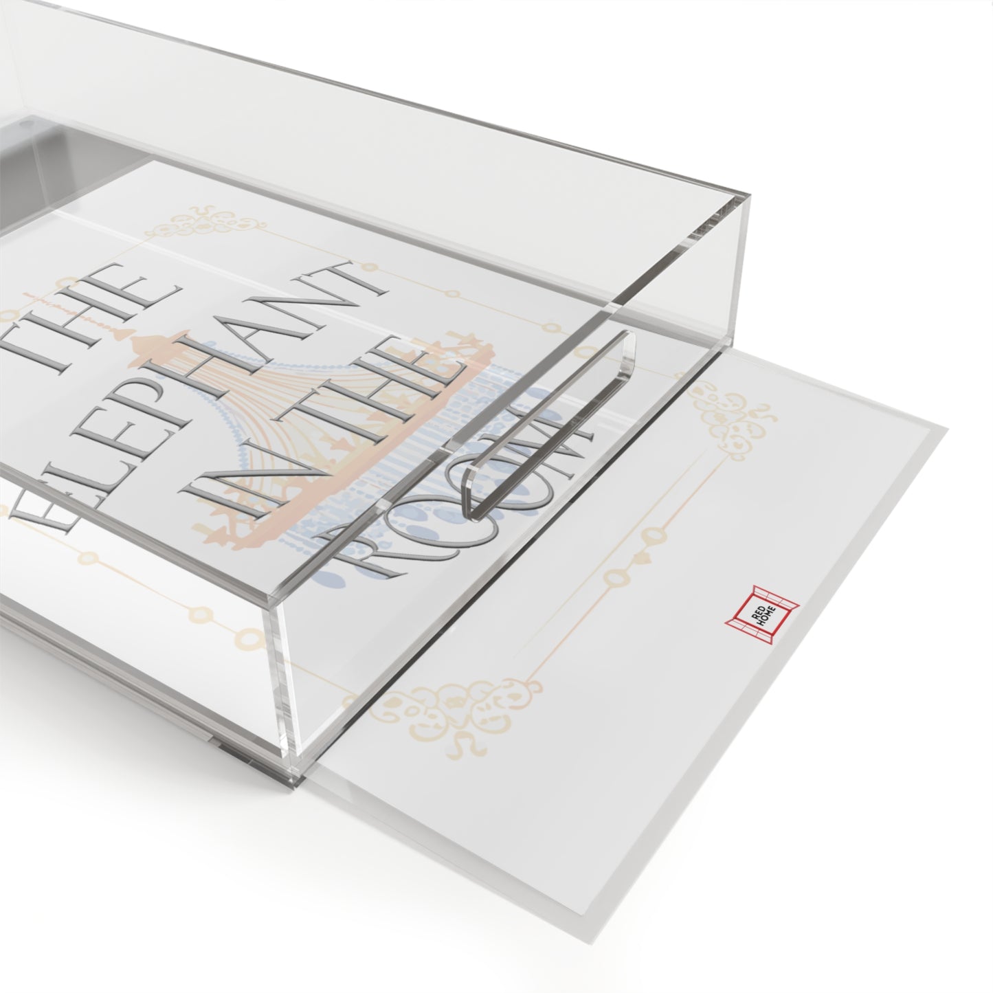 Elegant Acrylic Serving Tray - REDHOME