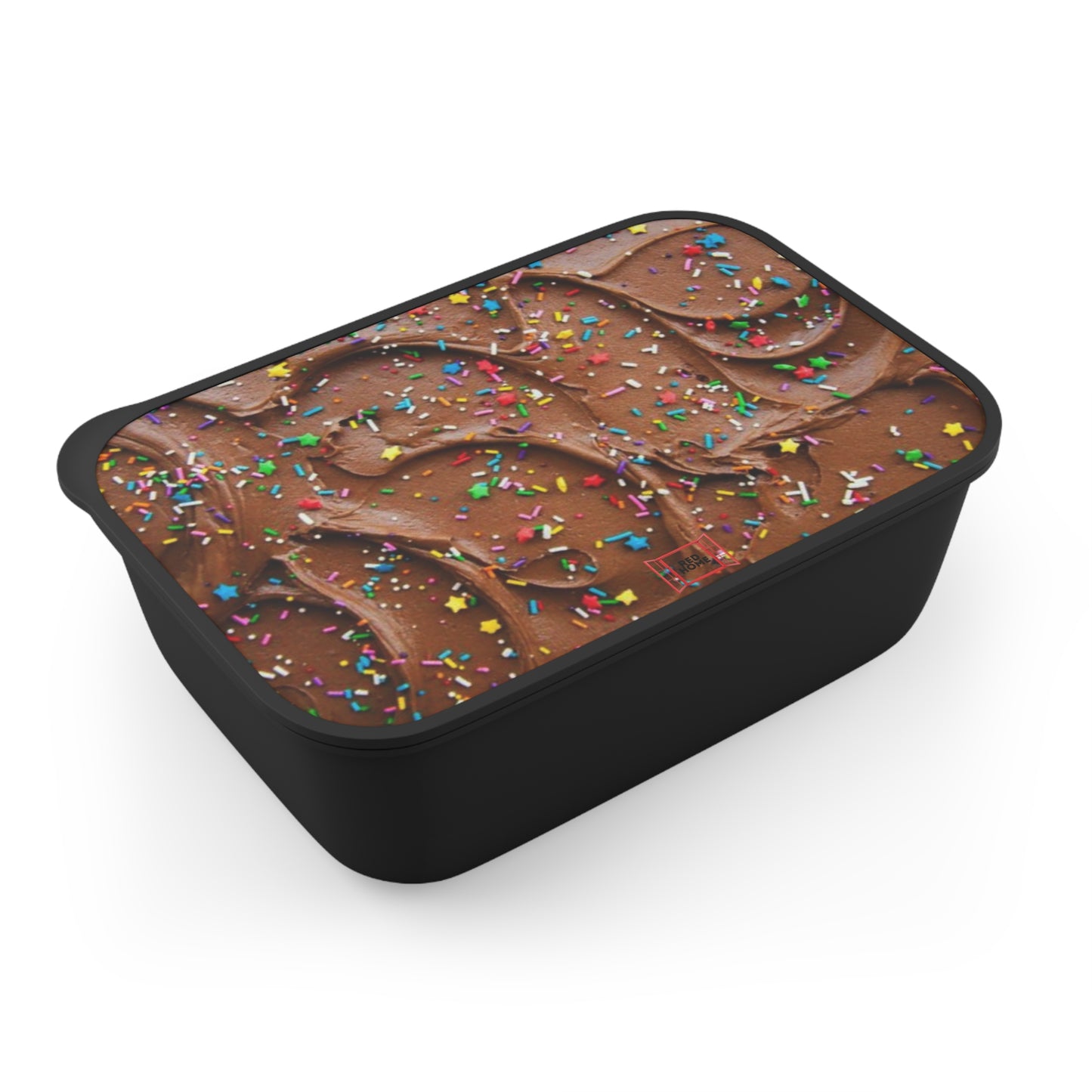 Chocolate Bento Box with Utensils - REDHOME
