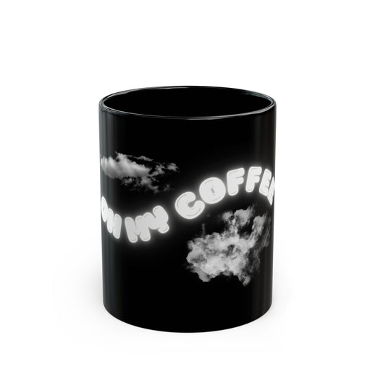 Oh My Coffee Black Mug -REDHOME