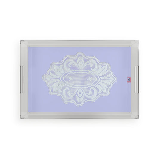 Elegant Acrylic Serving Tray - REDHOME