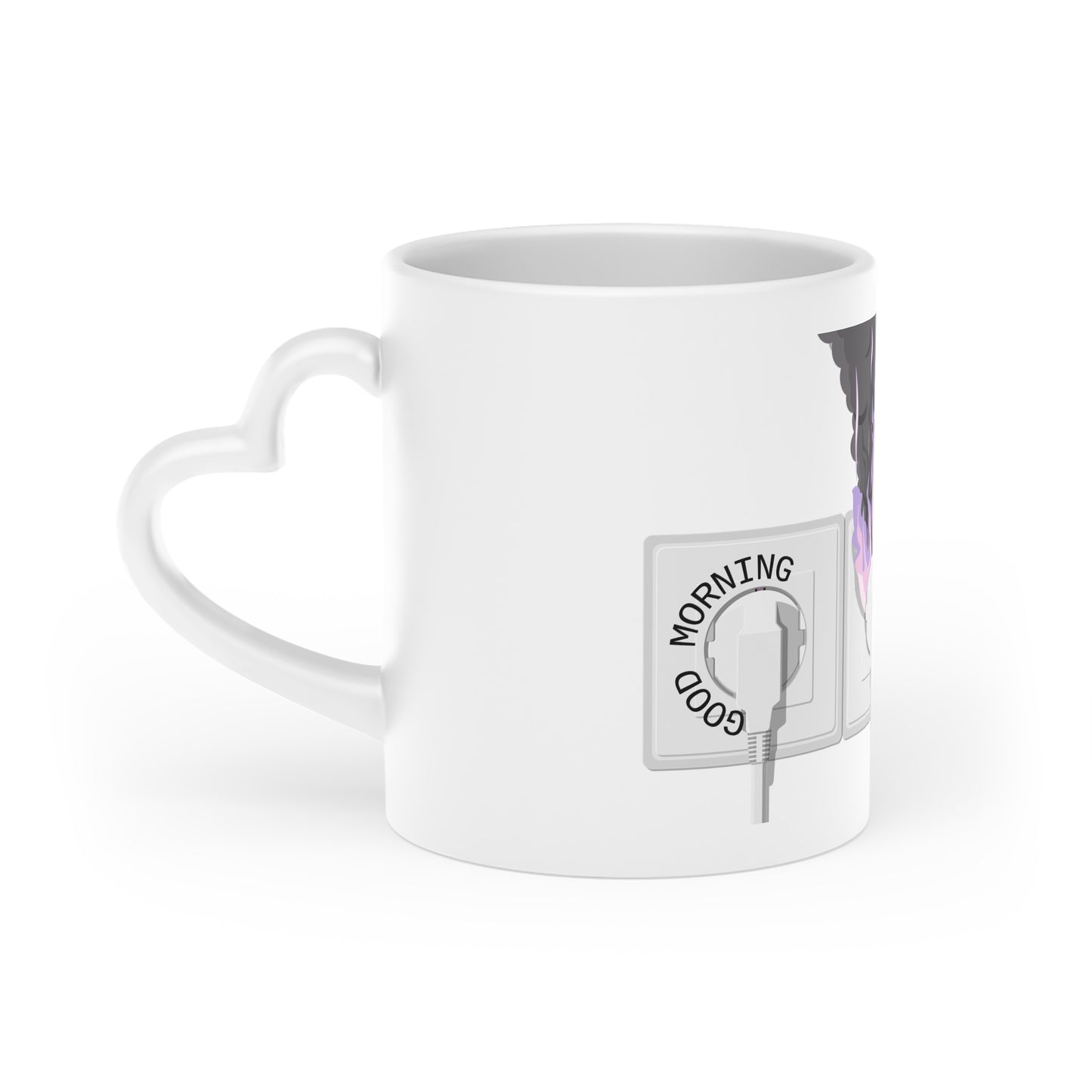 Good morning heart mug - REDHOME