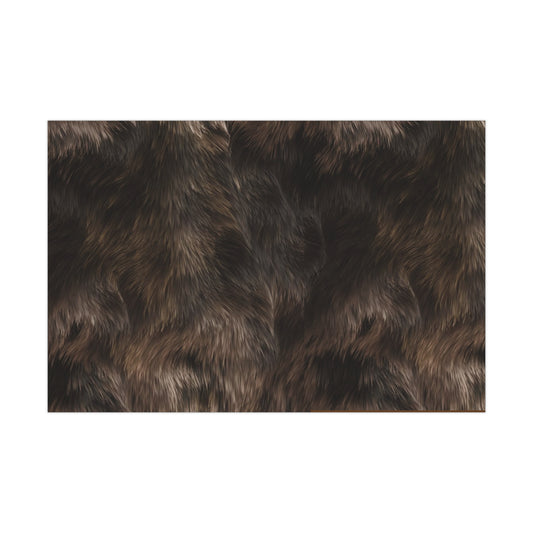 Fur Gift wrap papers - REDHOME
