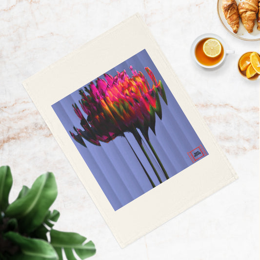 Floral Cotton Tea Towel - REDHOME